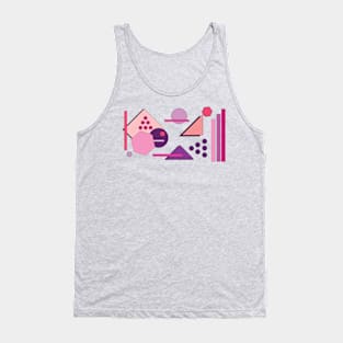 Geometric popup art Tank Top